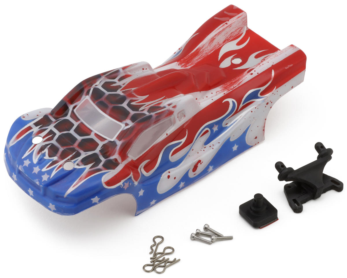 RadianZ Design Losi® Micro-B™ Leopard 1/24 Pre-Painted Truck Body (Lucian)