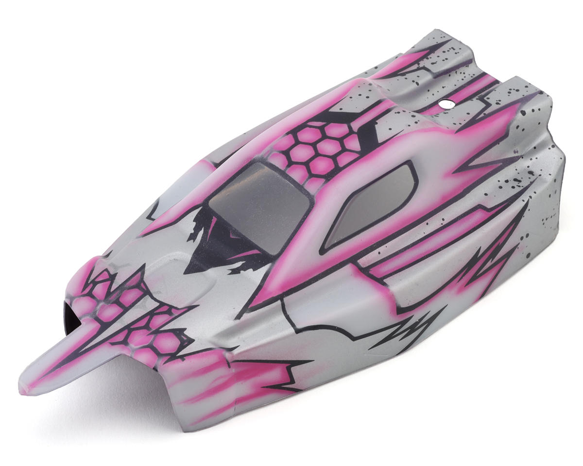 RadianZ Design Losi® Mini-B™ Retro 1/16 Pre-Painted Buggy Body (Retro Rocket)