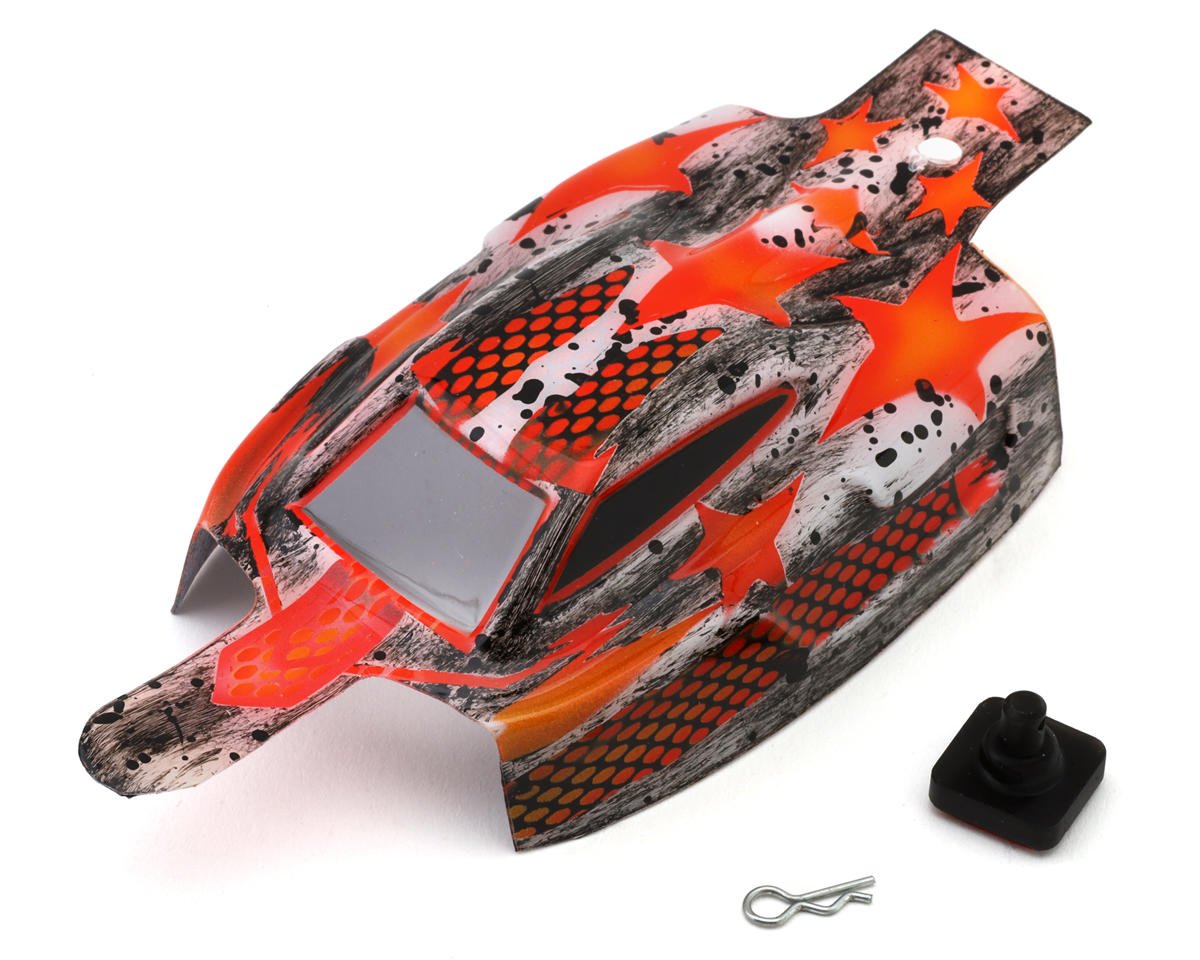 RadianZ Design Velo Lexan Micro-B Pre-Painted Buggy Body (Spectrix)