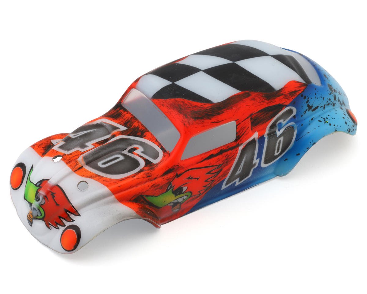 RadianZ Design Losi® Micro-B™ Rabitto Airbrush Pre-Painted Body (Angry Bird 46)