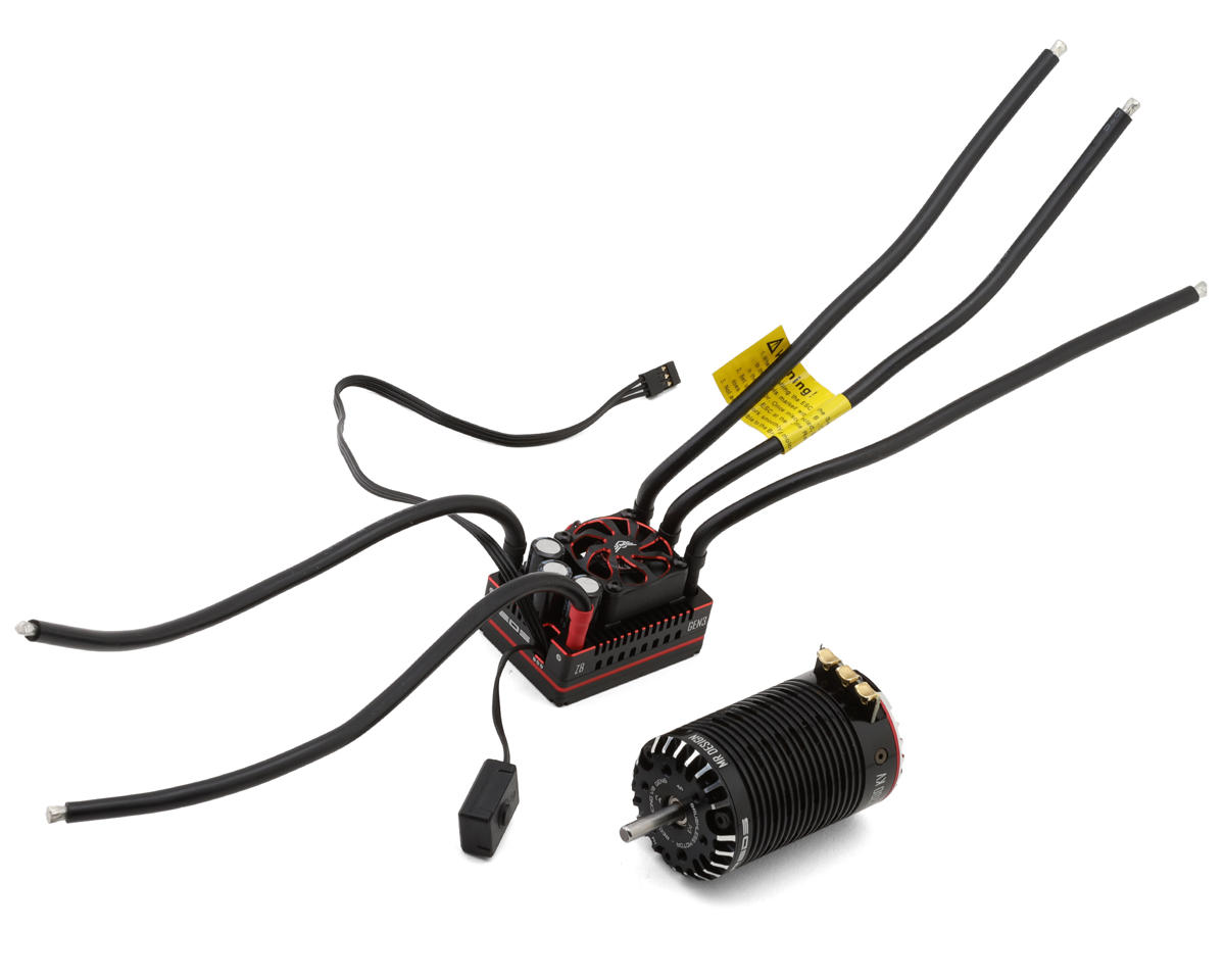 REDS Z8 Pro Gen3 ESC & Gen6 V8 1/8 Motor Combo (2200kV) (ROAR, EFRA, IFMAR)