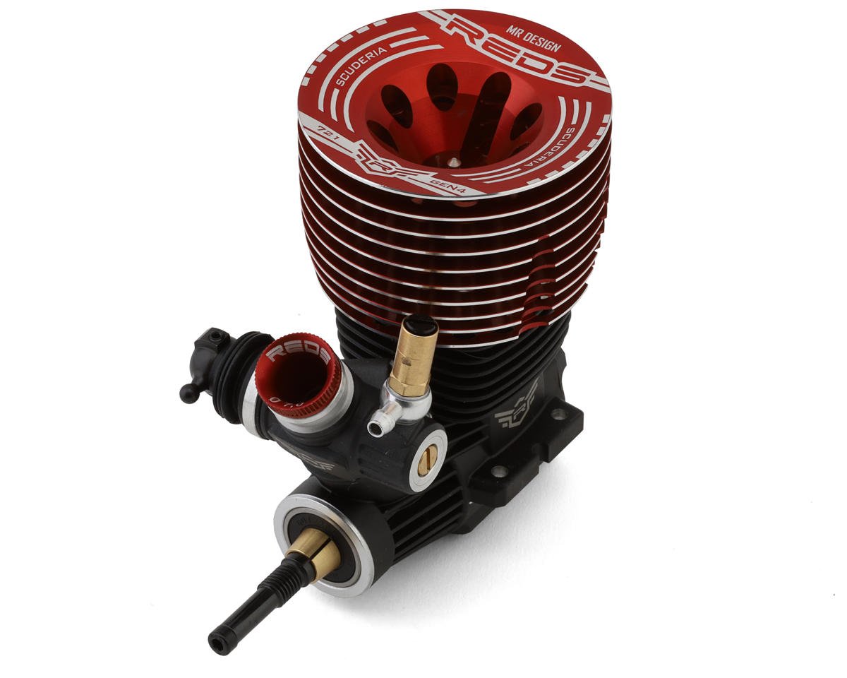REDS 721 Scuderia Gen4 Pro 3.5cc (.21) Off-Road Nitro Engine w/Pre-Break in by Mario Rossi
