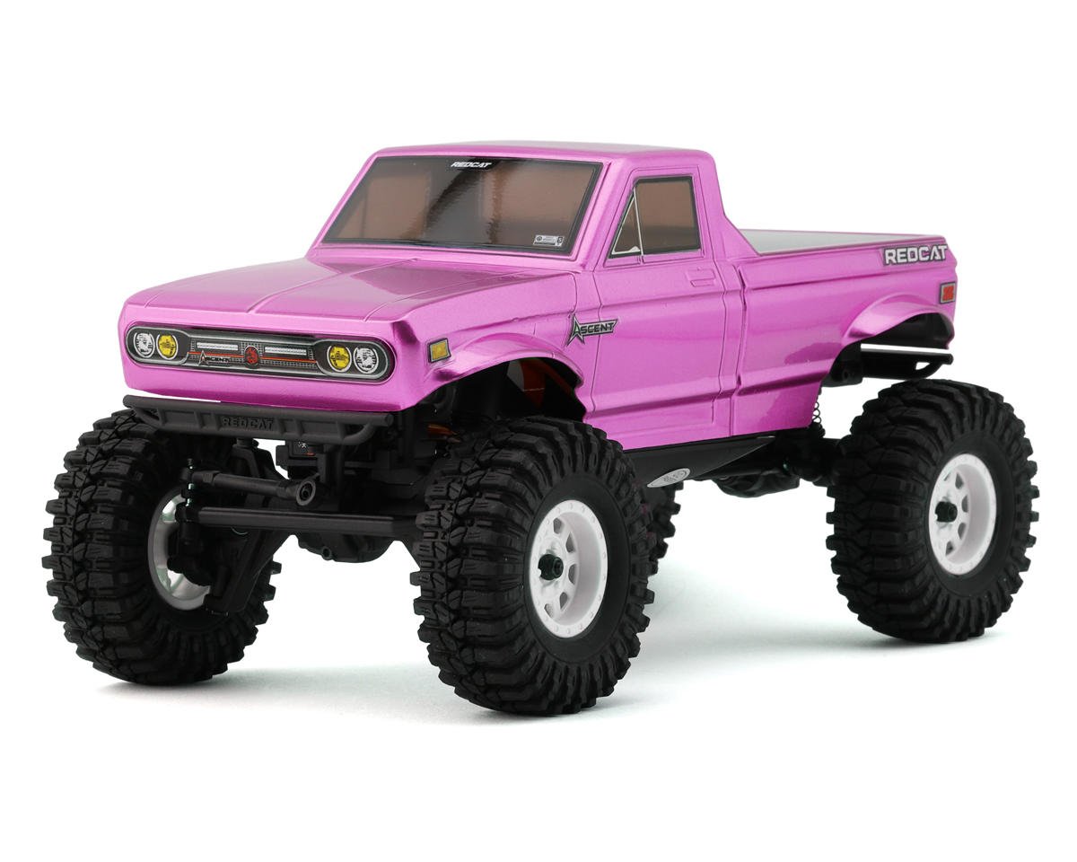 Redcat Ascent-18 1/18 4WD RTR Rock Crawler (Pink) w/2.4GHz Radio, Battery & Charger