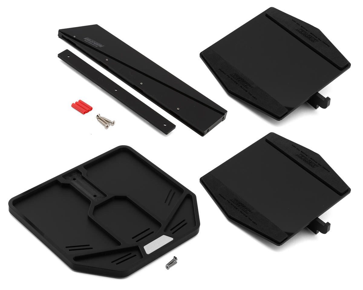 Raceform Katana Modular Blade 4 Wall Mounting Pit Rack Starter Kit w/Base Tray & Car Racks