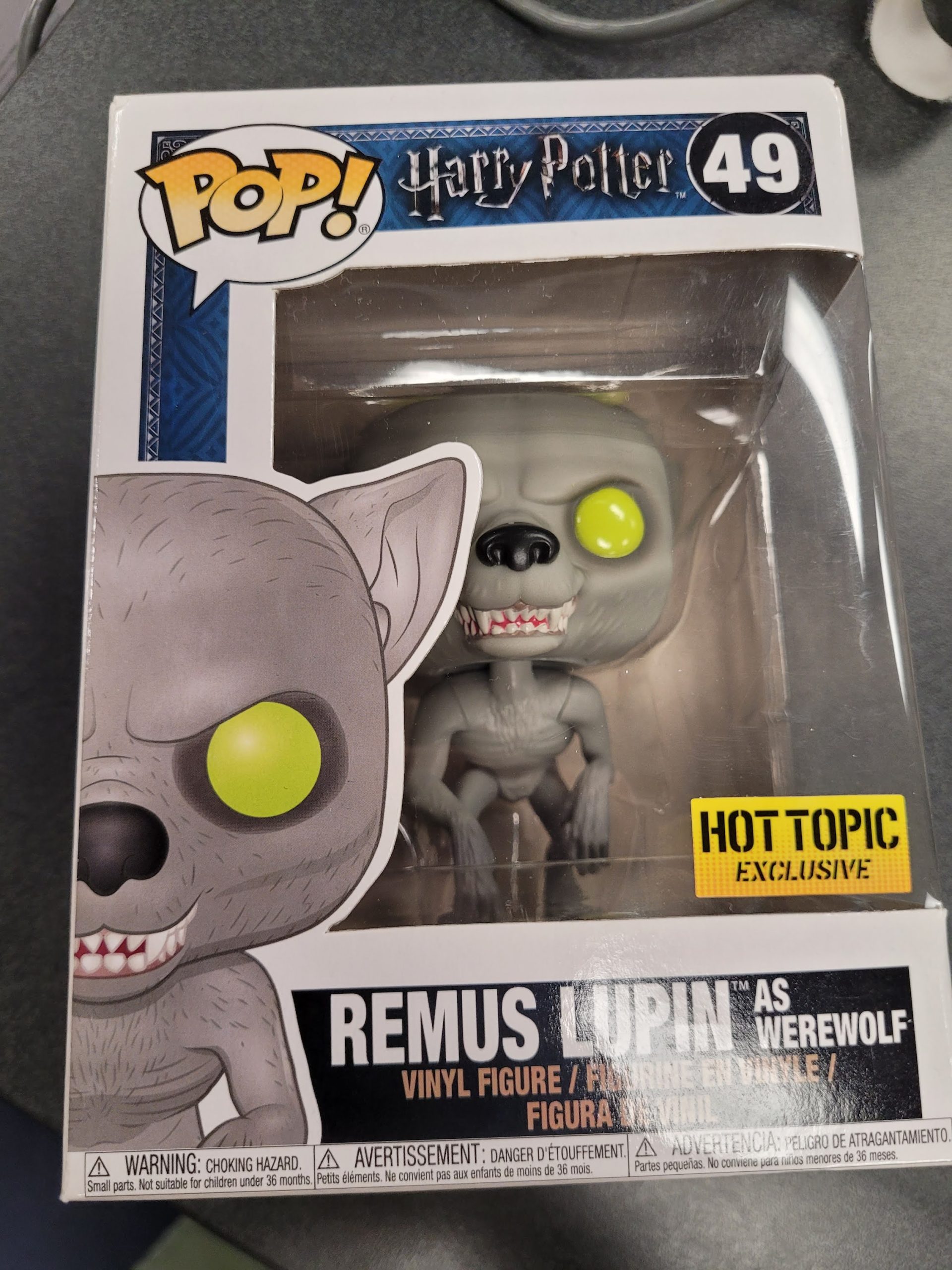POP Figure: Harry Potter #0049 - Remus Lupin as Werewolf (Hot Topic Ex