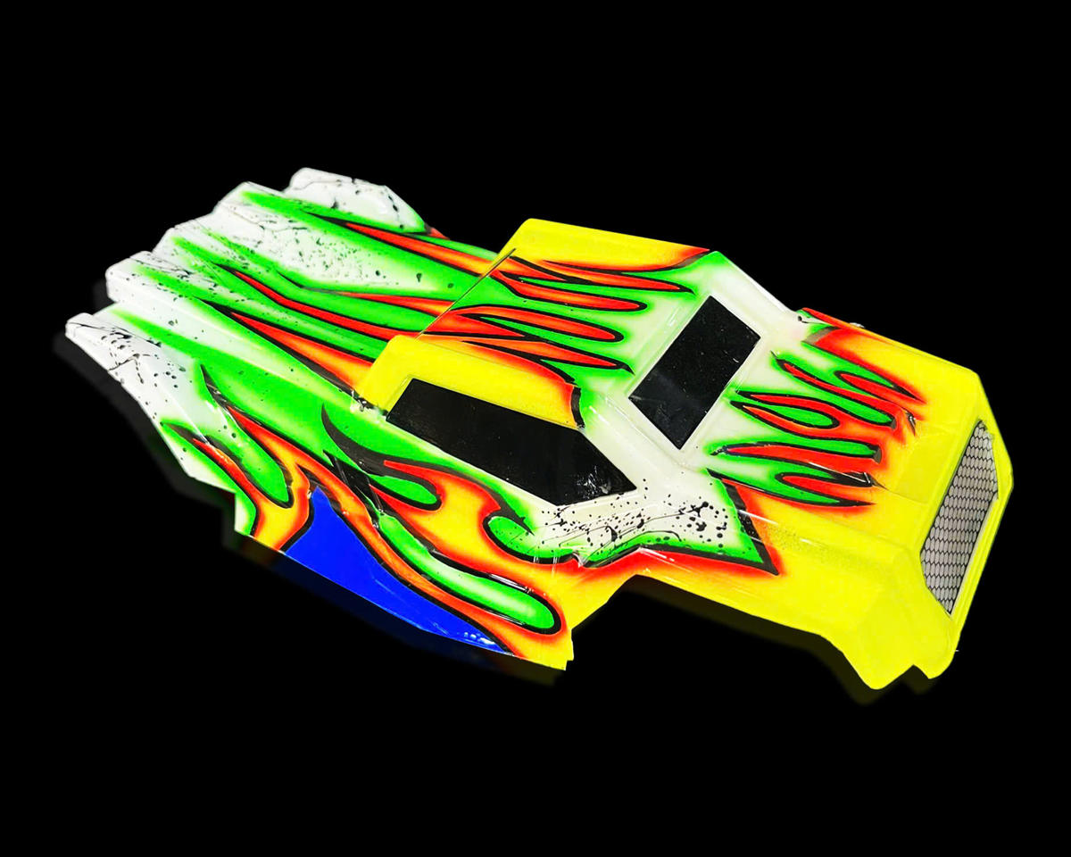 RadianZ Design ARRMA® Typhon Grom Iron Trek 1/14 Pre-Painted Truggy Body (Mastodon)