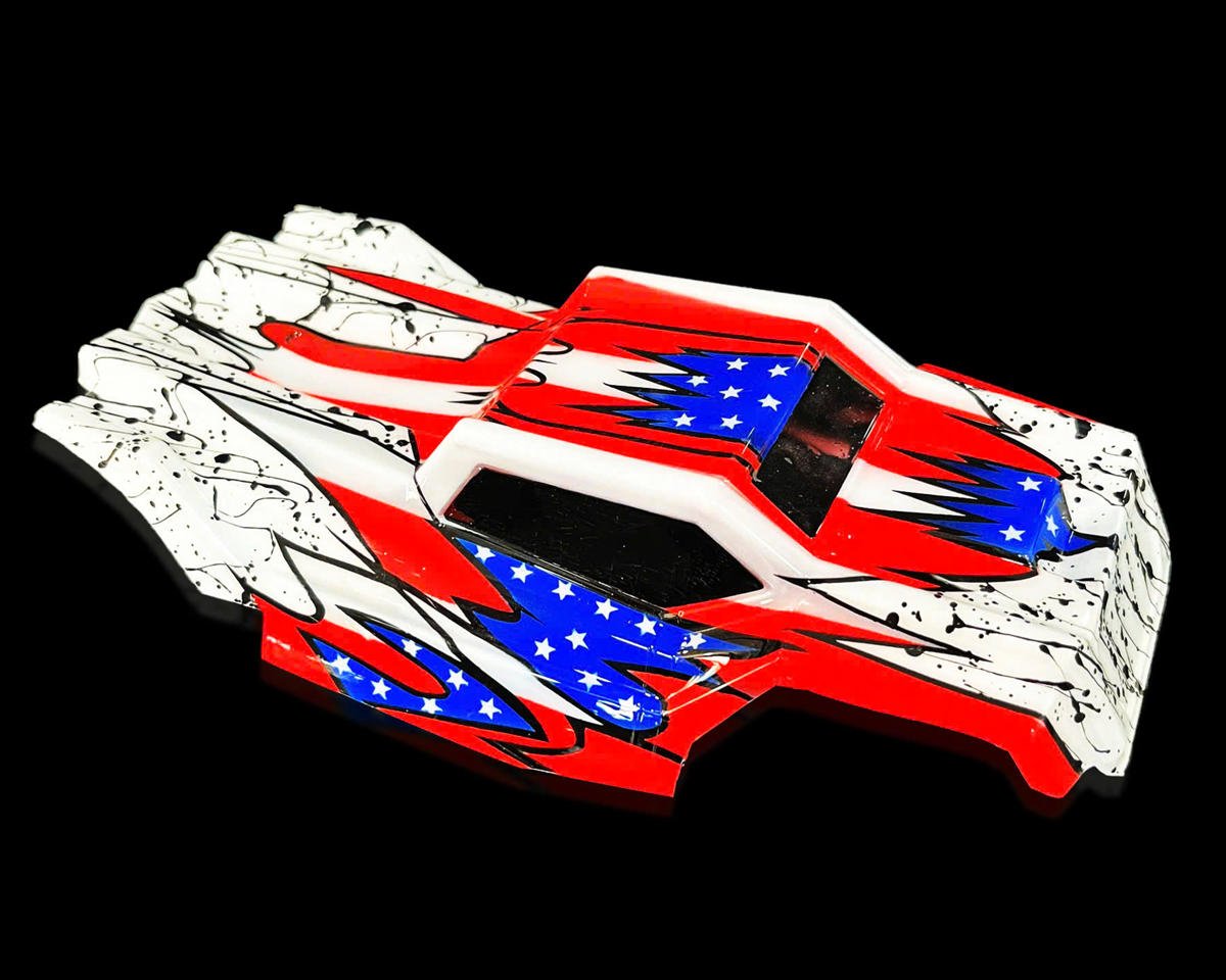RadianZ Design ARRMA® Typhon Grom Iron Trek 1/14 Pre-Painted Truggy Body (Megalodon)