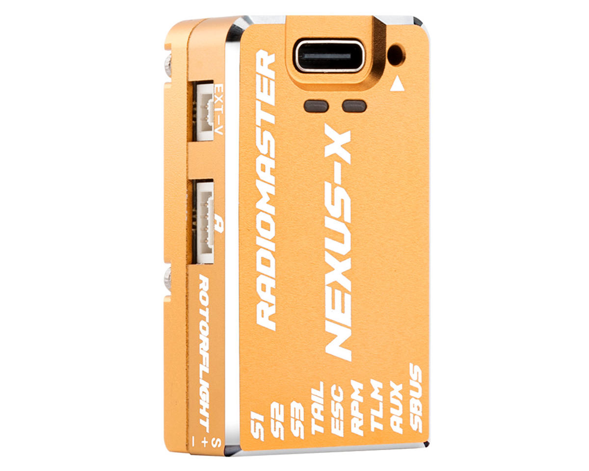 RadioMaster Nexus-X Rotorflight Helicopter Gyro (Gold)