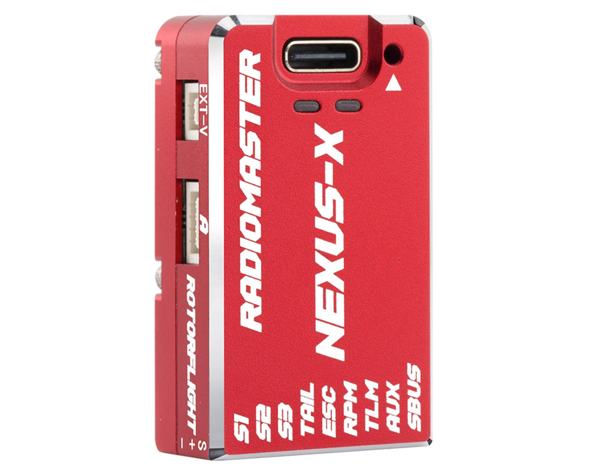 RadioMaster Nexus-X Rotorflight Helicopter Gyro (Red)