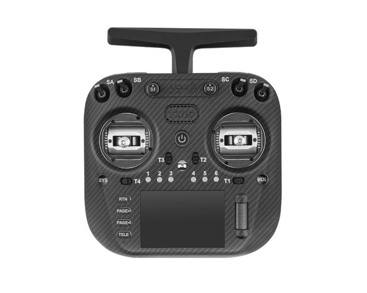 RadioMaster TX15 Max Dual-Band 2.4GHz/900MHz 16-Channel Radio System (Black) (ELRS) w/AG02 Gimbals