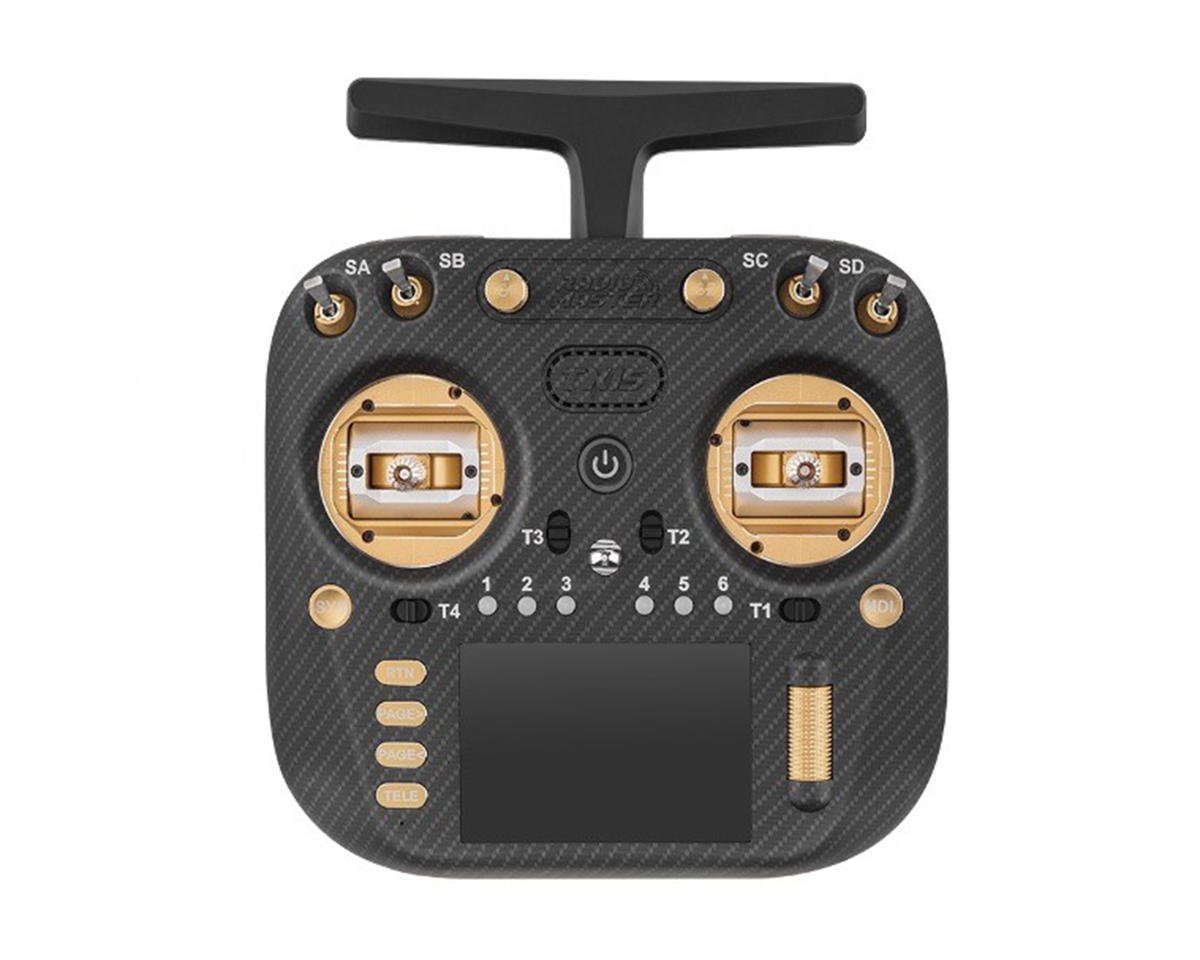 RadioMaster TX15 Max Dual-Band 2.4GHz/900MHz 16-Channel Radio System (Gold) (ELRS) w/AG02 Gimbals