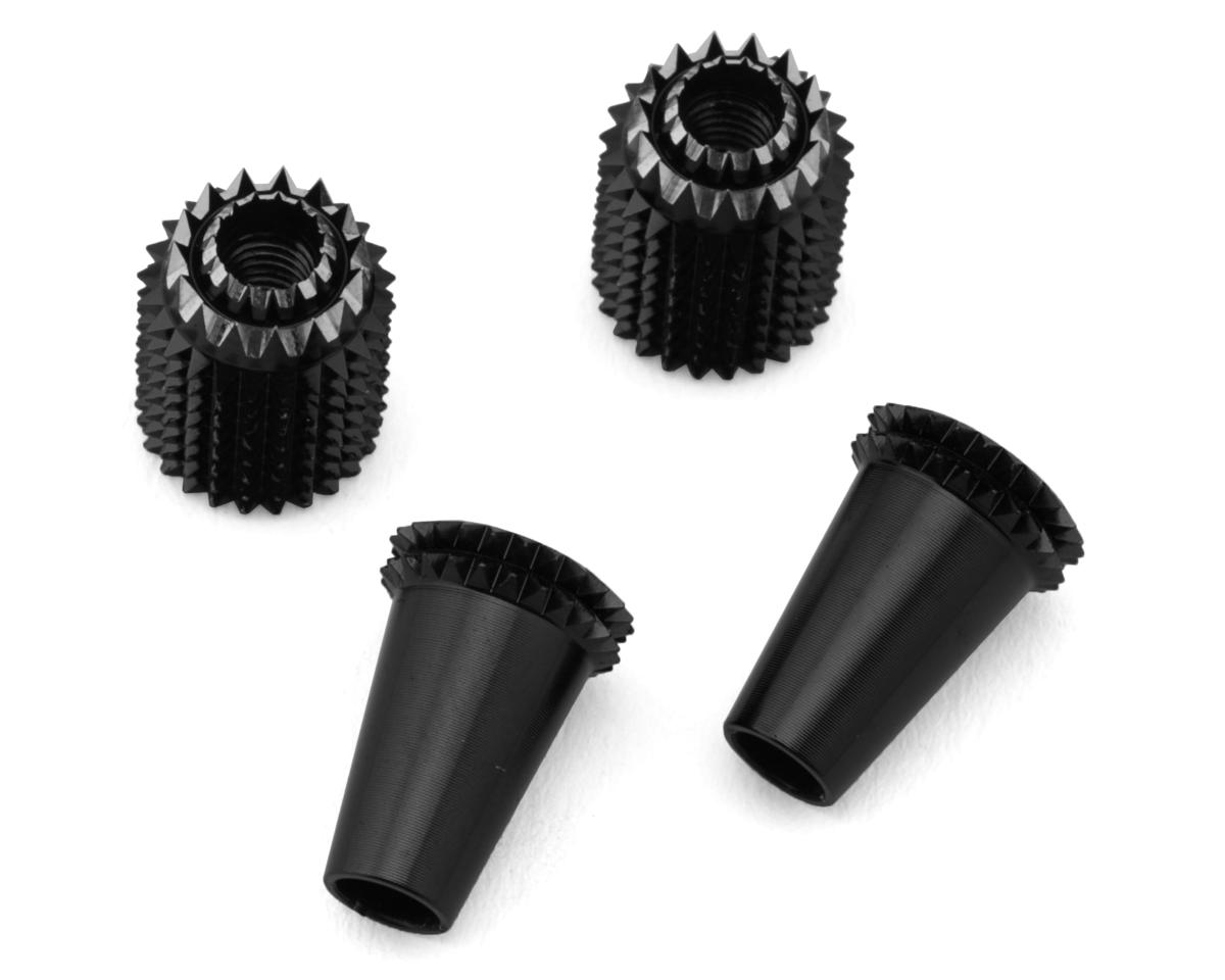 RadioMaster Sticky 360 Gimbal Stick Ends for AG01 Mini Gimbals (3mm Thread) (Black)