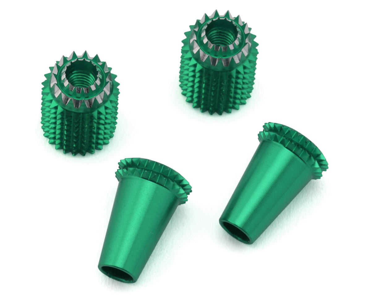 RadioMaster Sticky 360 Gimbal Stick Ends for AG01 Mini Gimbals (3mm Thread) (Green)