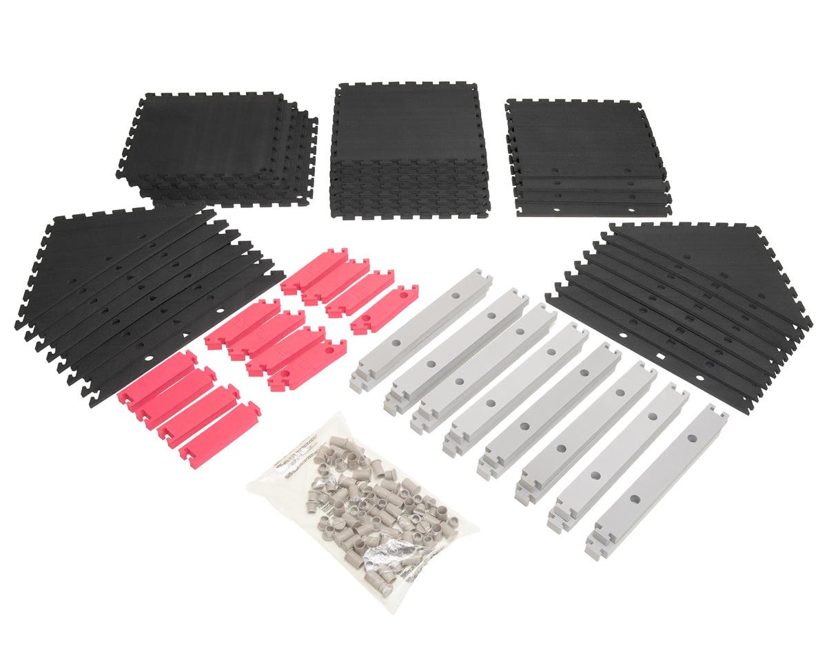 RCP-Tracks Mini-Z 50cm 45° Track Expansion Kit (60Pcs)