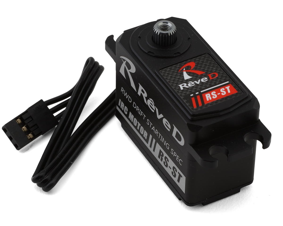 Reve D RS-ST Digital Programmable Low Profile Drift Steering Servo (HV) (Black)