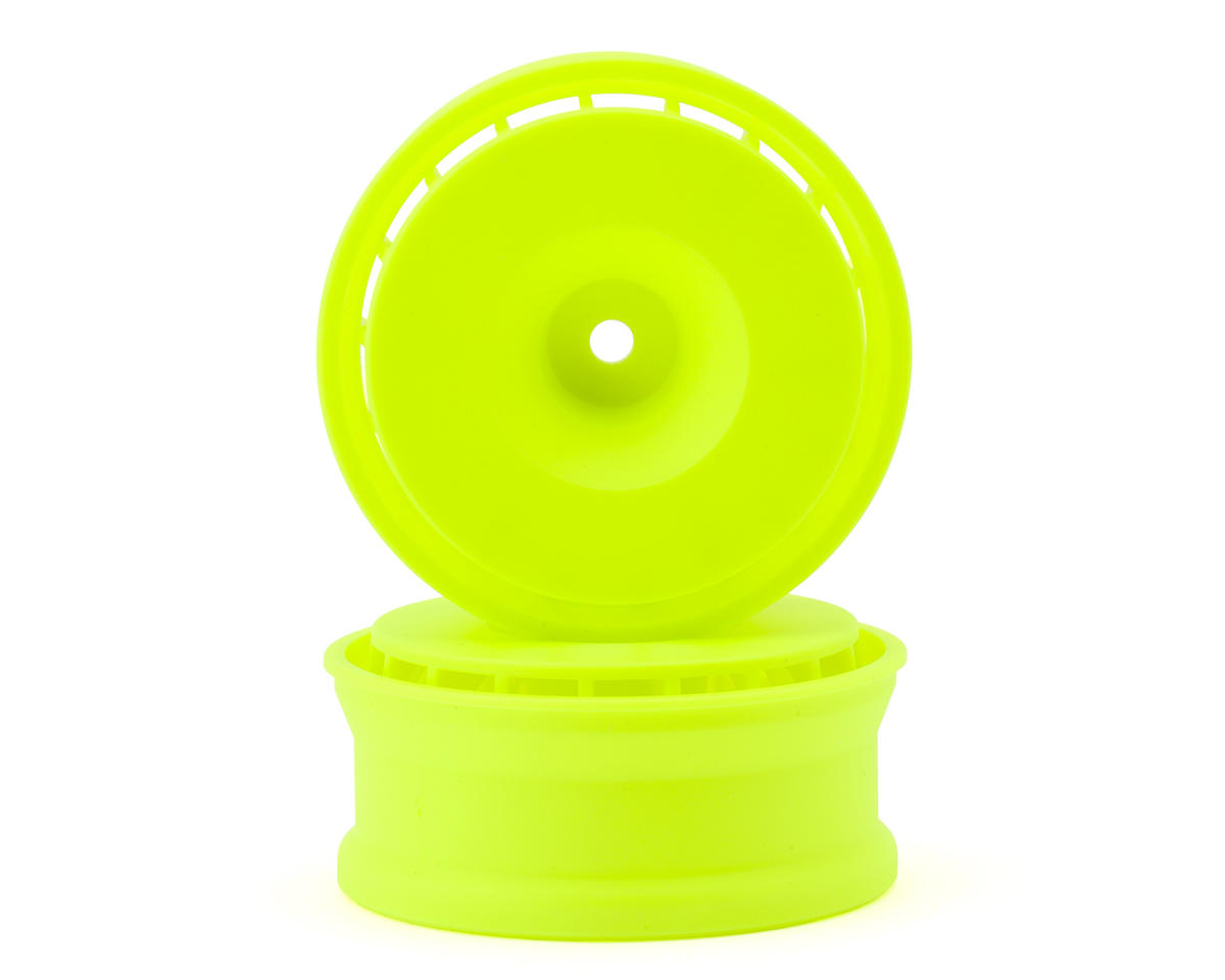 Reve D GA18 Performance Drift Wheels (Yellow) (2) (4mm Offset)
