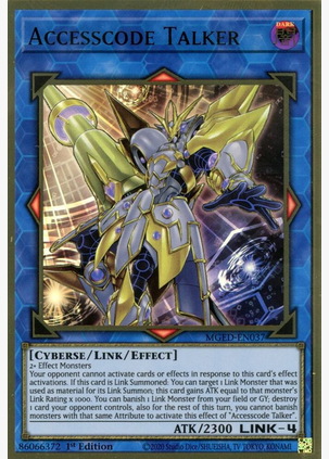 Accesscode Talker (MGED-EN037) Light Play