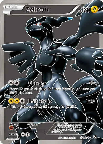 Zekrom (114/114) Heavy Play