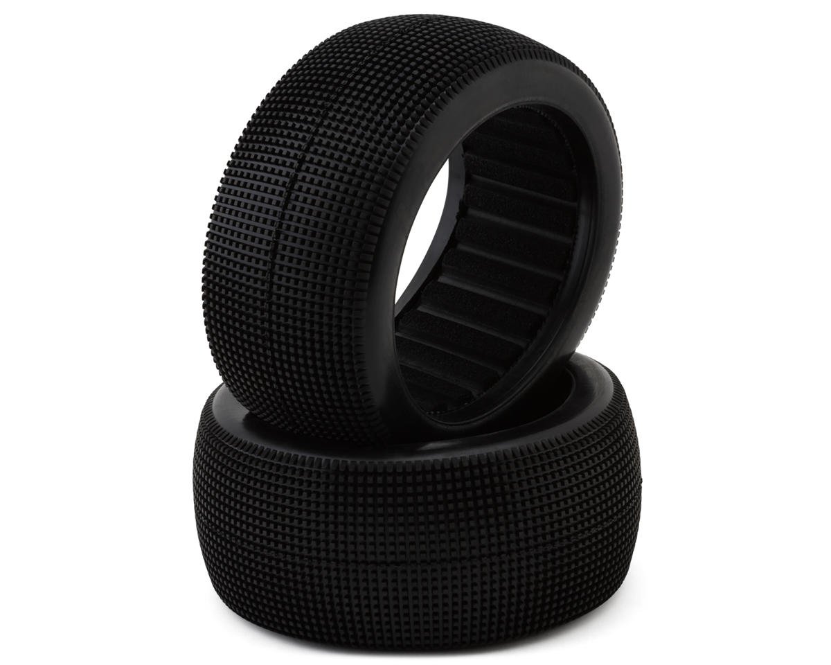 Raw Speed RC Mach One 1/8 Truggy Tires (2) (Clay) w/Closed Cell Inserts