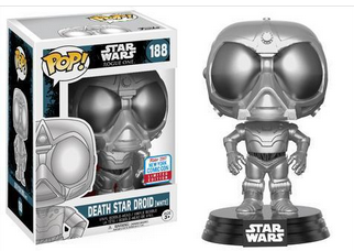 POP Figure: Star Wars #0188 - Death Star Droid [White] (Funko 2017 Fal