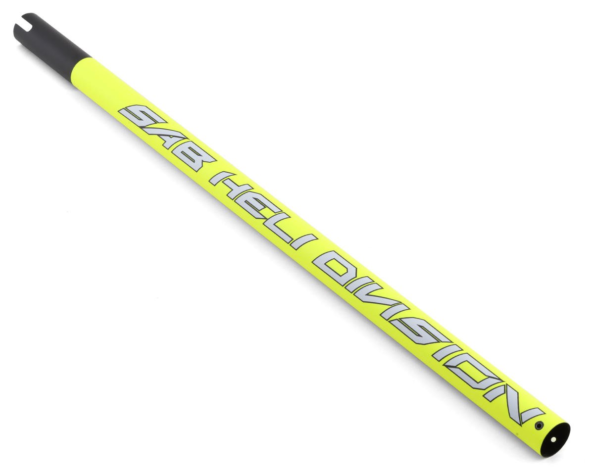 SAB Goblin 25mm Aluminum Tail Boom (Yellow) (Raw 500)