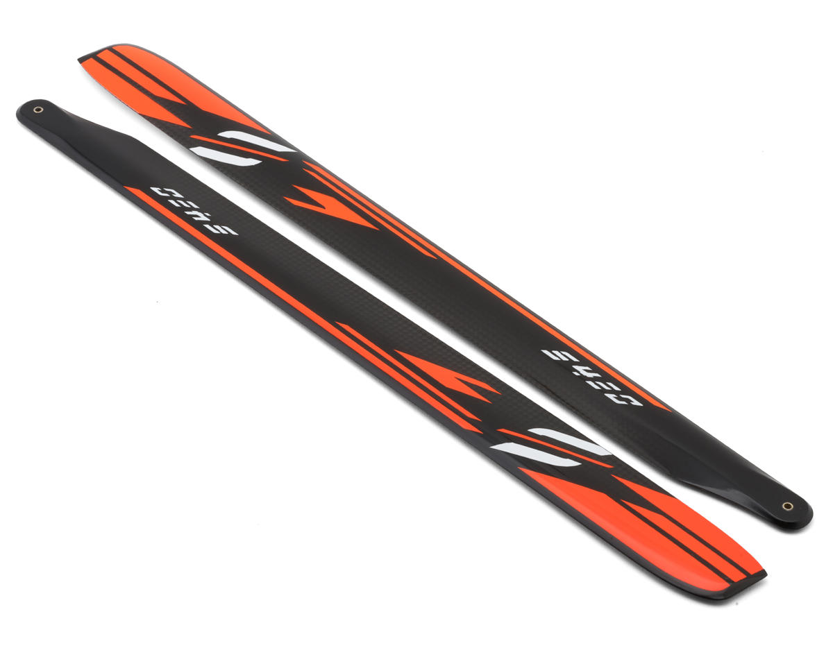 SAB Goblin 420mm "S-Line" Carbon Fiber Main Blade Set (Orange)