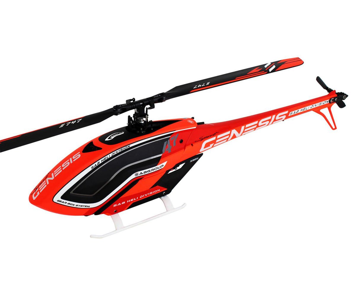 SAB Goblin Genesis Sport 700 Electric Competition Helicopter Kit (Orange) w/Blades