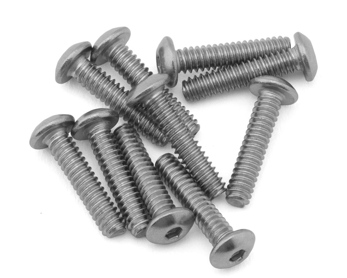 Samix Stainless Steel Button Head Hex Screws (10) (4-40) (1/2")