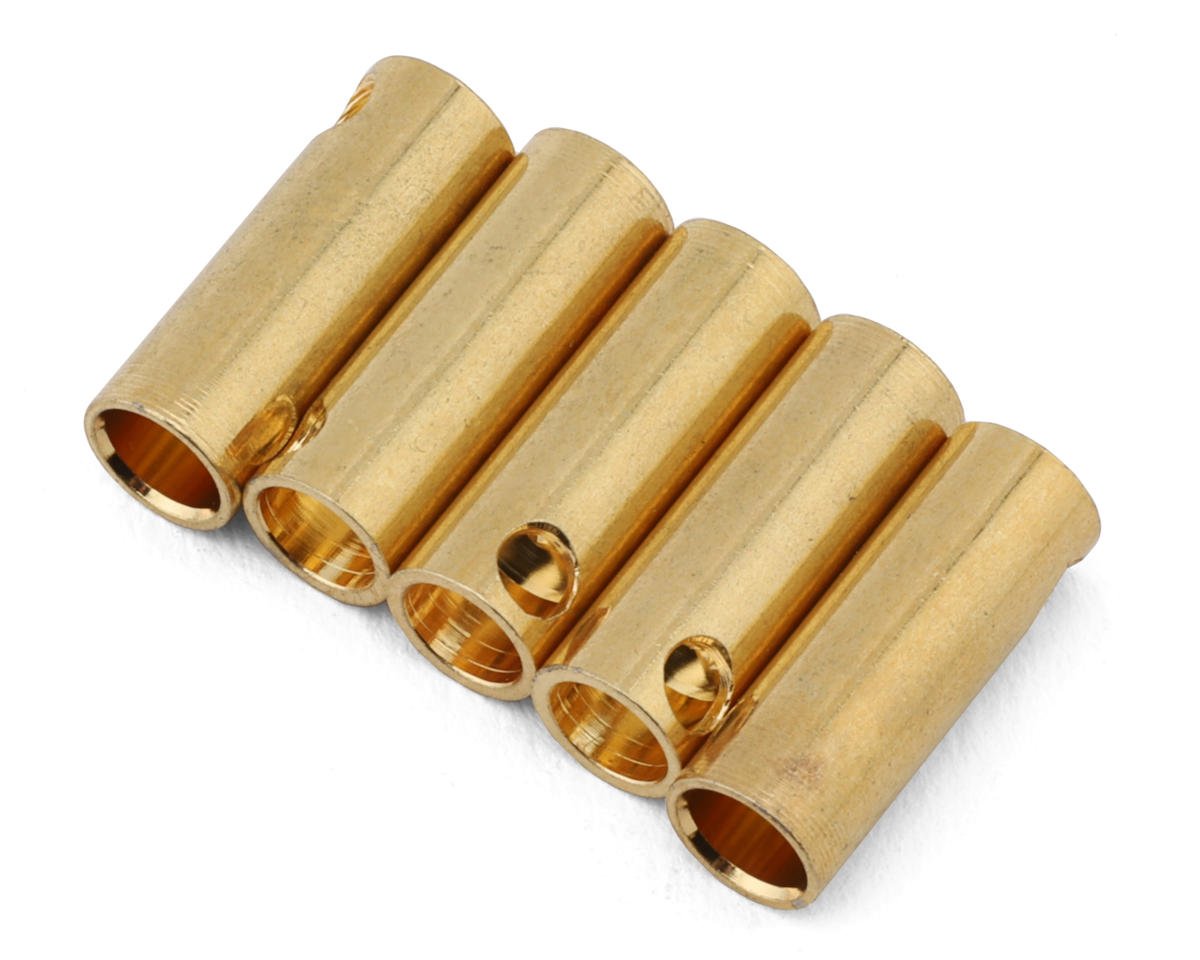 Samix 5mm High Current Bullet Plug Connectors (5 Female)