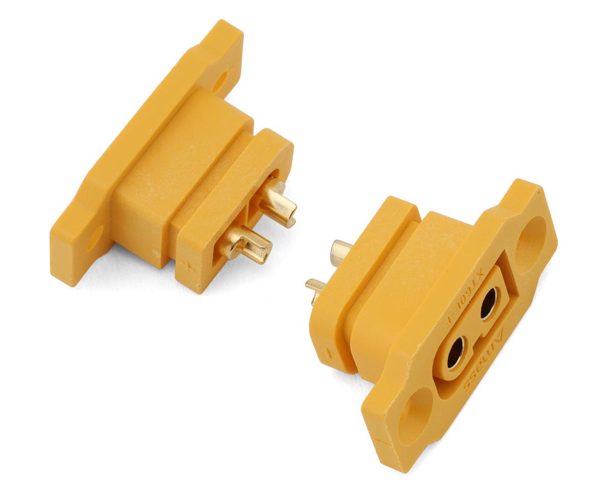 Samix XT60EF Mountable Mountable Connectors (2 Female)