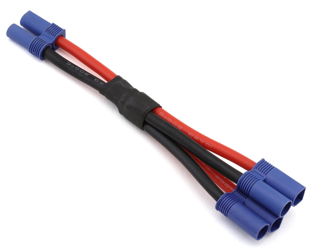 Samix EC5 Parallel Battery Y-Harness (10GA) (1 Female/2 Male)