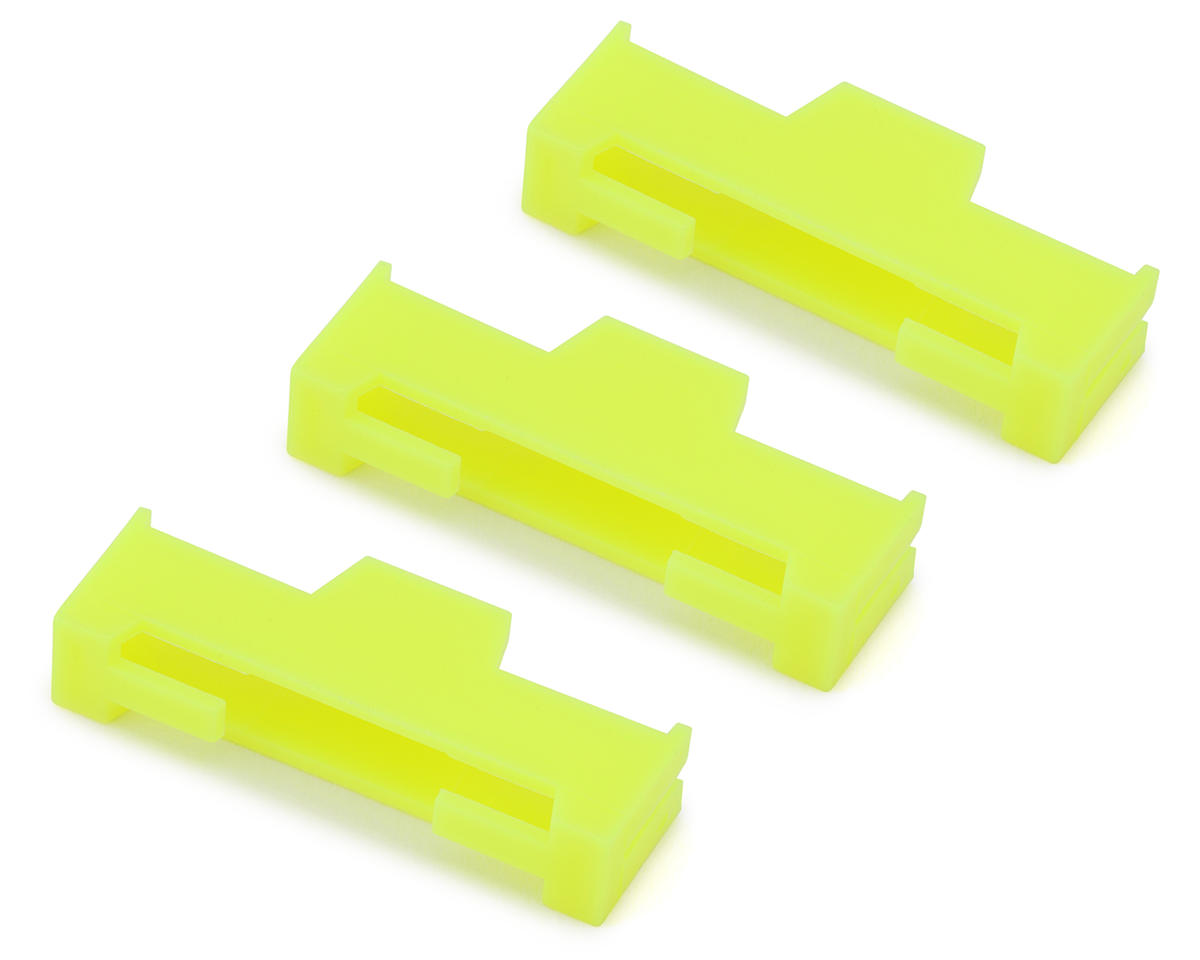 Samix Futaba & JR Connectors Leads Locking Jig (3) (Neon Yellow) (Type A)