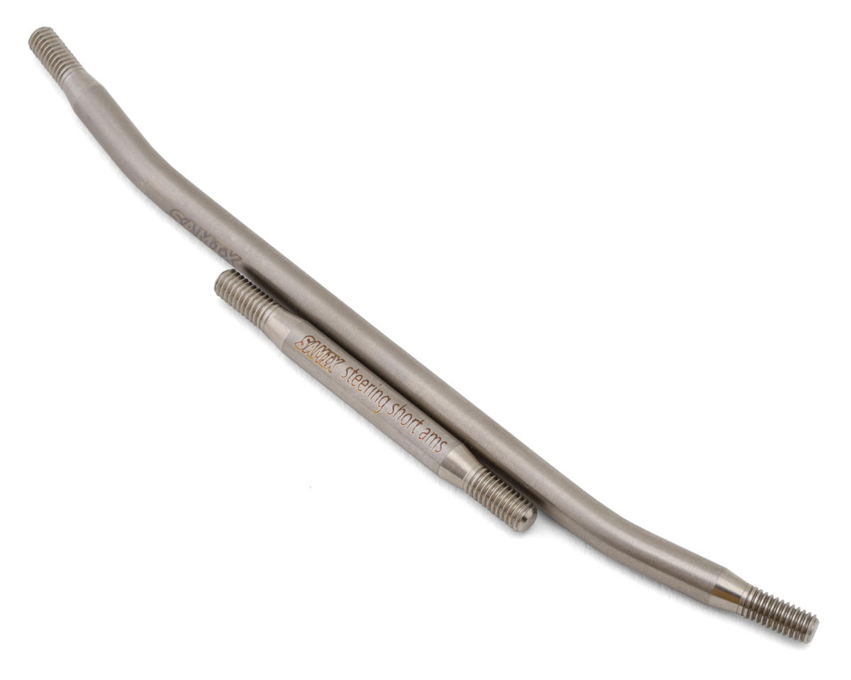 Samix SCX10 Pro Titanium Steering Links (2) (Axle Mounted Servo)