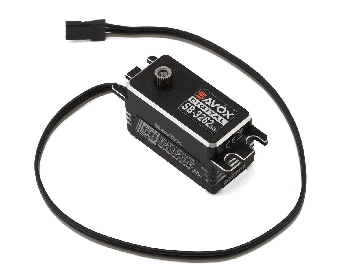 Savox 3262SG Black Edition "High Torque" Low Profile Brushless Servo (High Voltage)