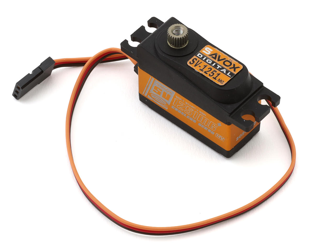 Savox SV-1251MGP Low Profile Digital "High Speed" Metal Gear Servo (High Voltage)