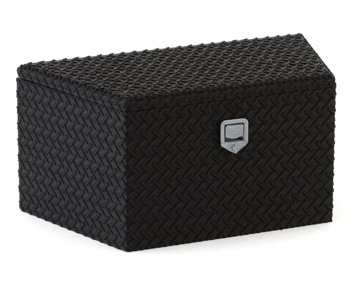 SmithBuilt Scale Designs Scale Universal 1/10 Trailer Diamond Plate Toolbox (Black)