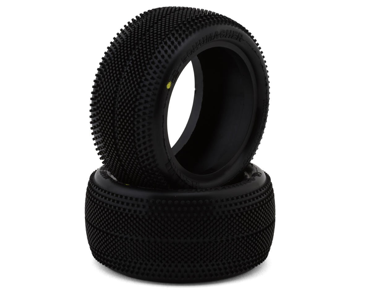 Schumacher Azami 2.2" 1/10 Rear Buggy Tires (Yellow) (2)