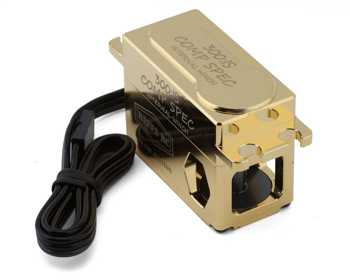 Reefs RC 300 Comp Spec Internal Spool Brushless Servo Winch (Brass Edition)