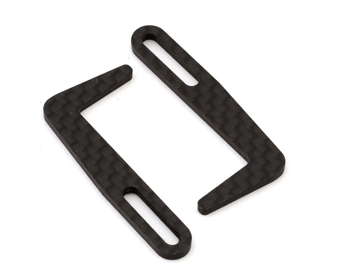 Serpent Medius X20 Carbon Fiber Battery Mount Set
