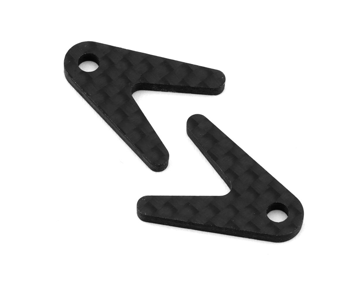 Serpent Medius X20 Carbon Fiber Battery Mount Taps (2)