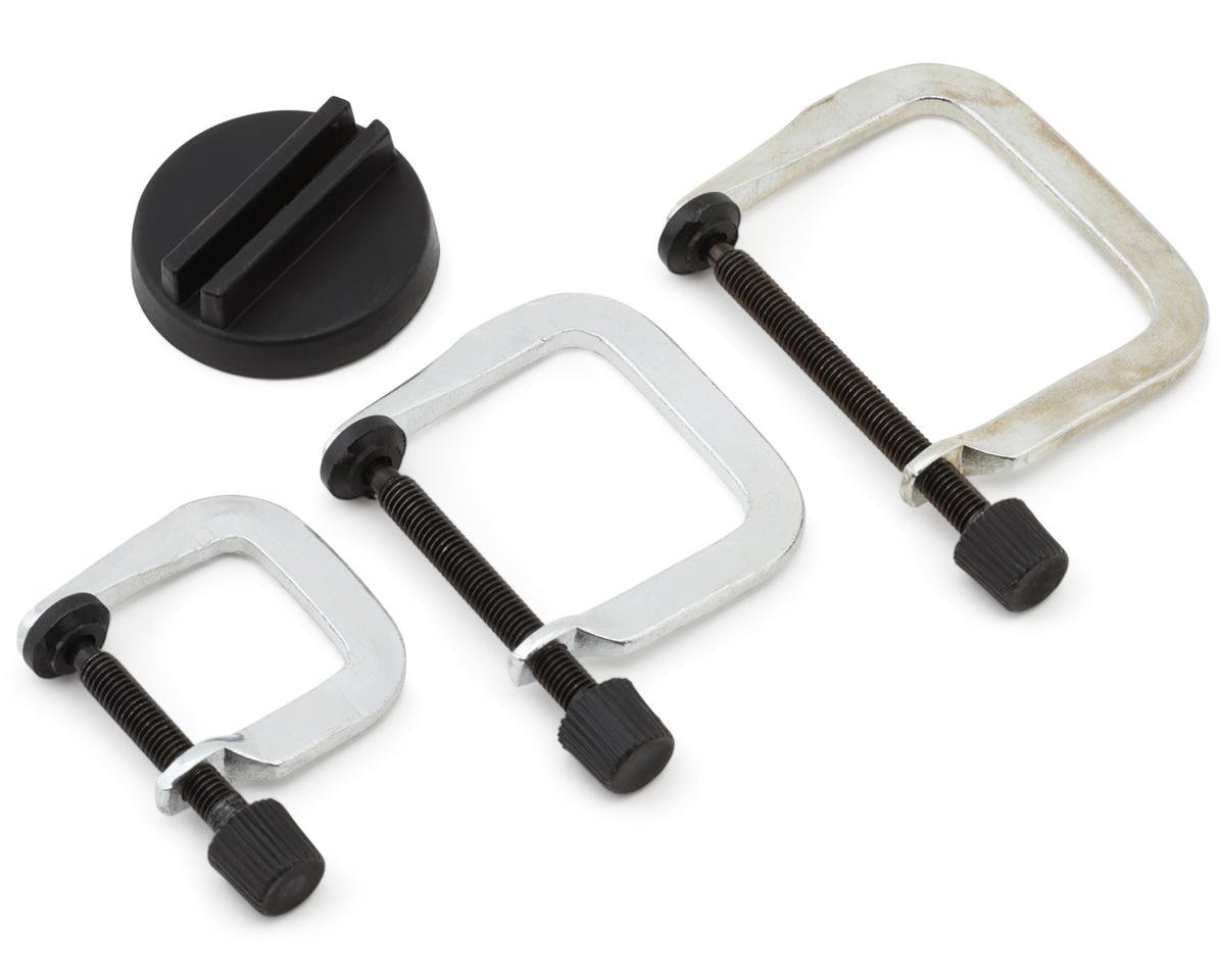 Shesto Limited Model Craft G-Clamps Set (20/30/40mm) w/Magnet Base