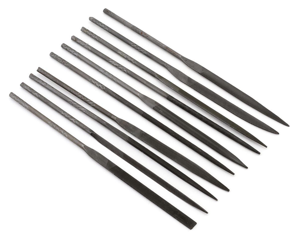 Shesto Limited Model Craft Needle File Set (10) (Medium Cut)