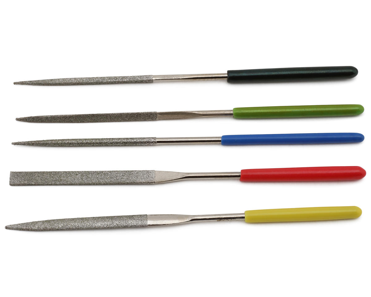 Shesto Limited Model Craft Mini Diamond File Set (5) (100mm)