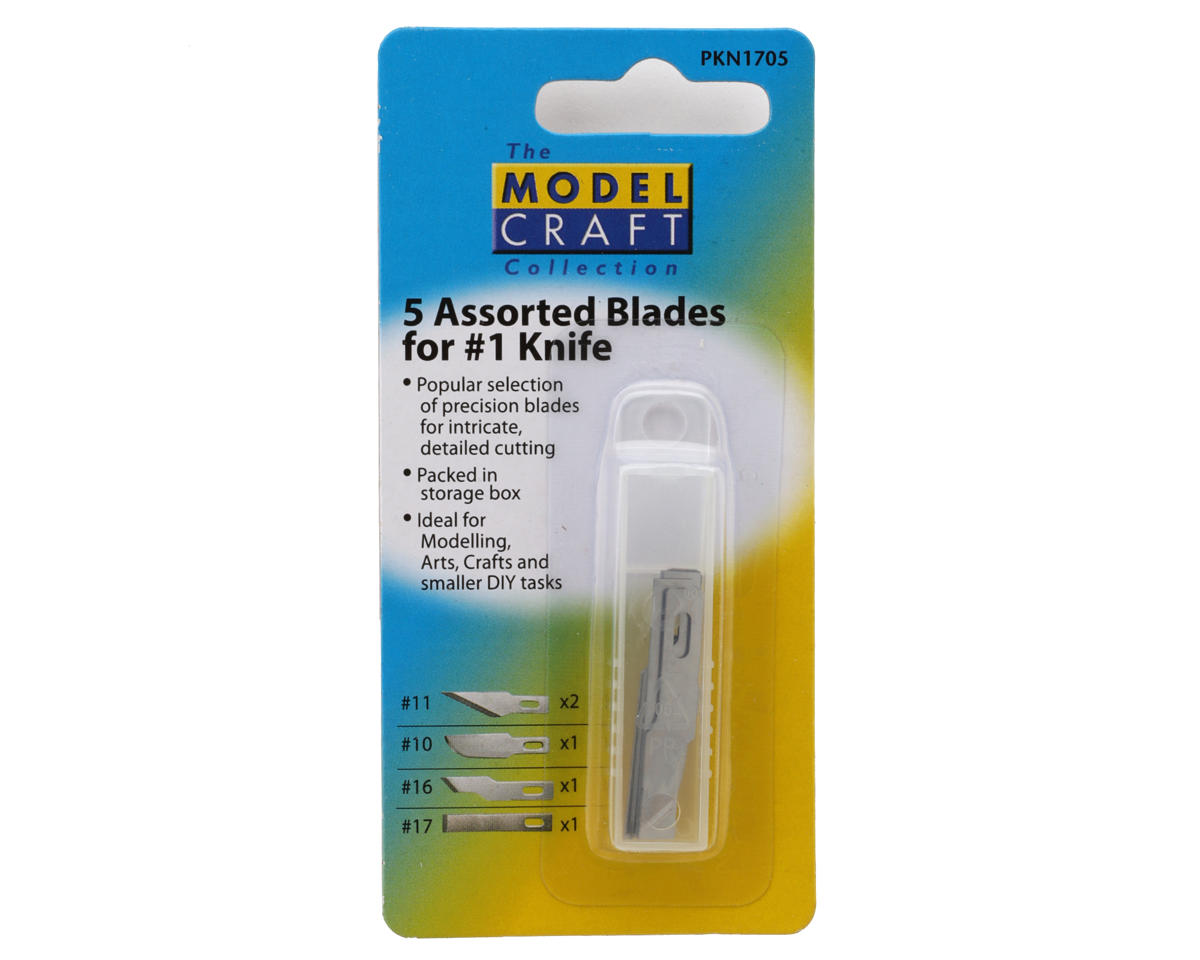 Shesto Limited Model Craft #1 Hobby Knife Assorted Blades Set (#10/#11/#16/#17)