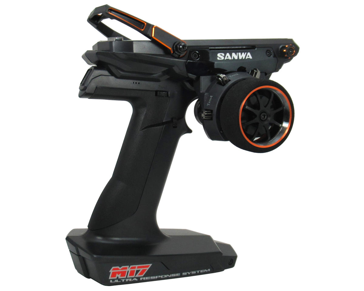 Sanwa/Airtronics Limited Edition M17 FH5 4-Channel 2.4GHz Radio System (Orange) w/RX-493i Receiver