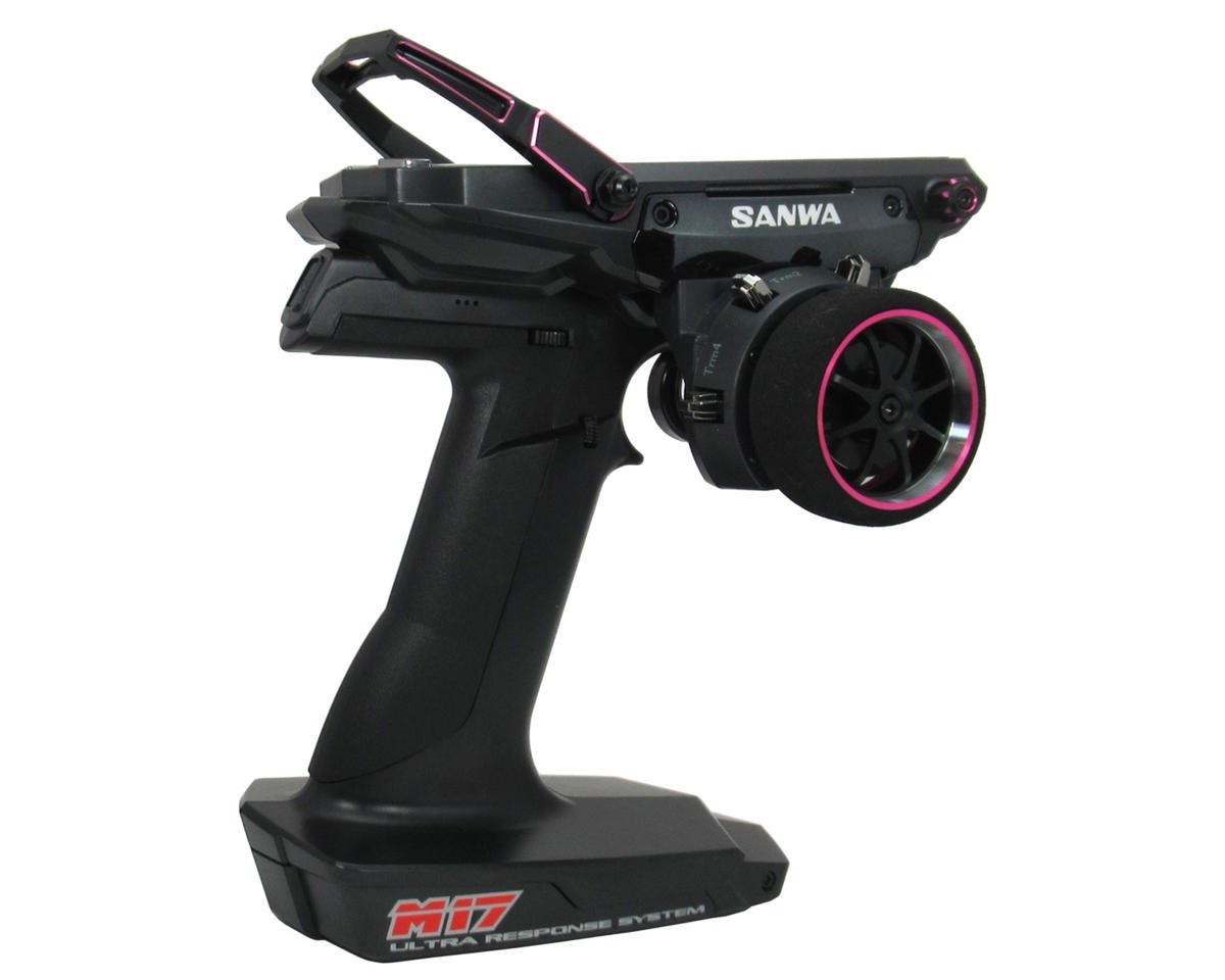 Sanwa/Airtronics Limited Edition M17 FH5 4-Channel 2.4GHz Radio System (Pink) w/RX-493i Receiver