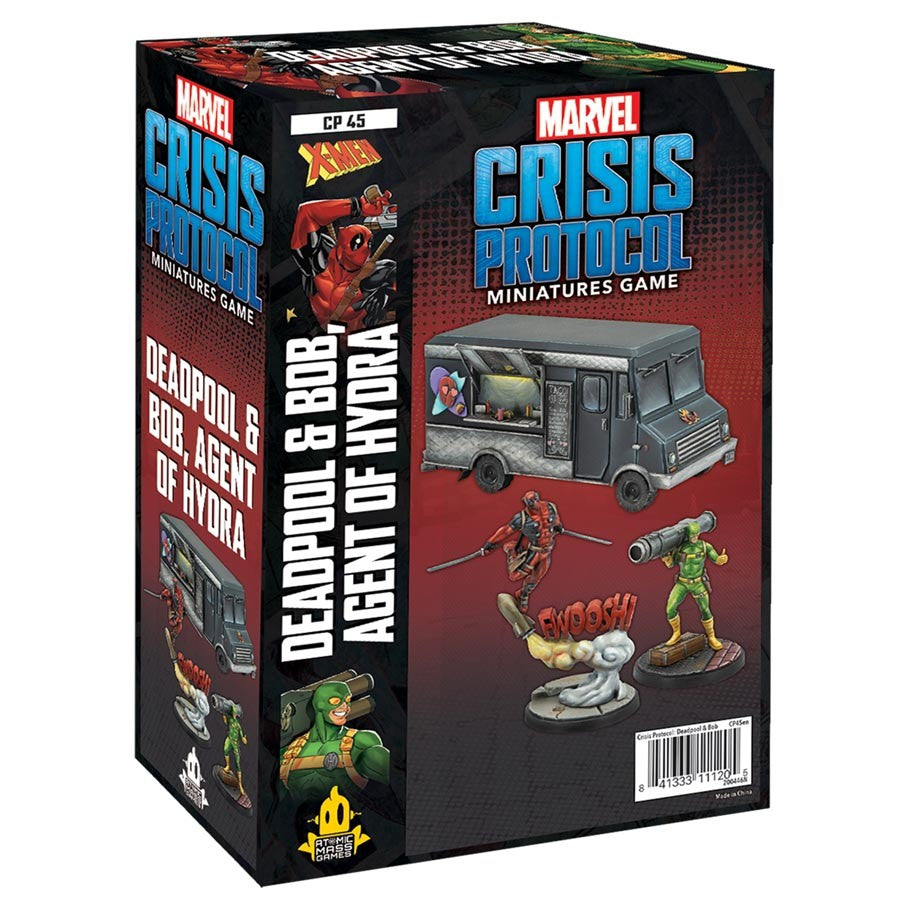 Marvel: Crisis Protocol (CP45) - Character Pack: Deadpool & Bob, Agent