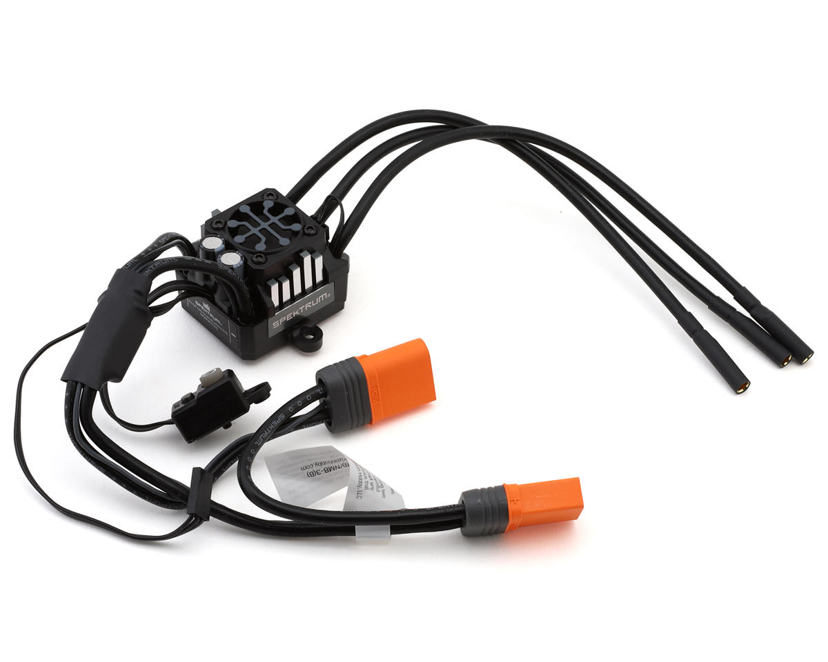 Spektrum RC Firma 120A Black Edition 3S Brushless Smart ESC w/IC5 Connector