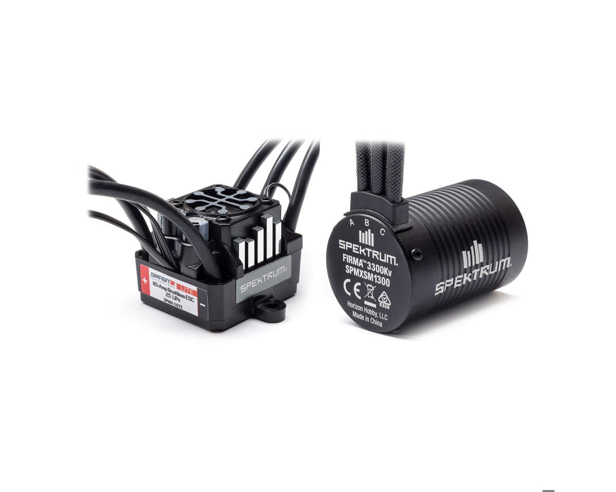 Spektrum RC Smart Lite Sensorless Fixed Timing Motor/ESC Combo (3300Kv) w/IC3 Connector