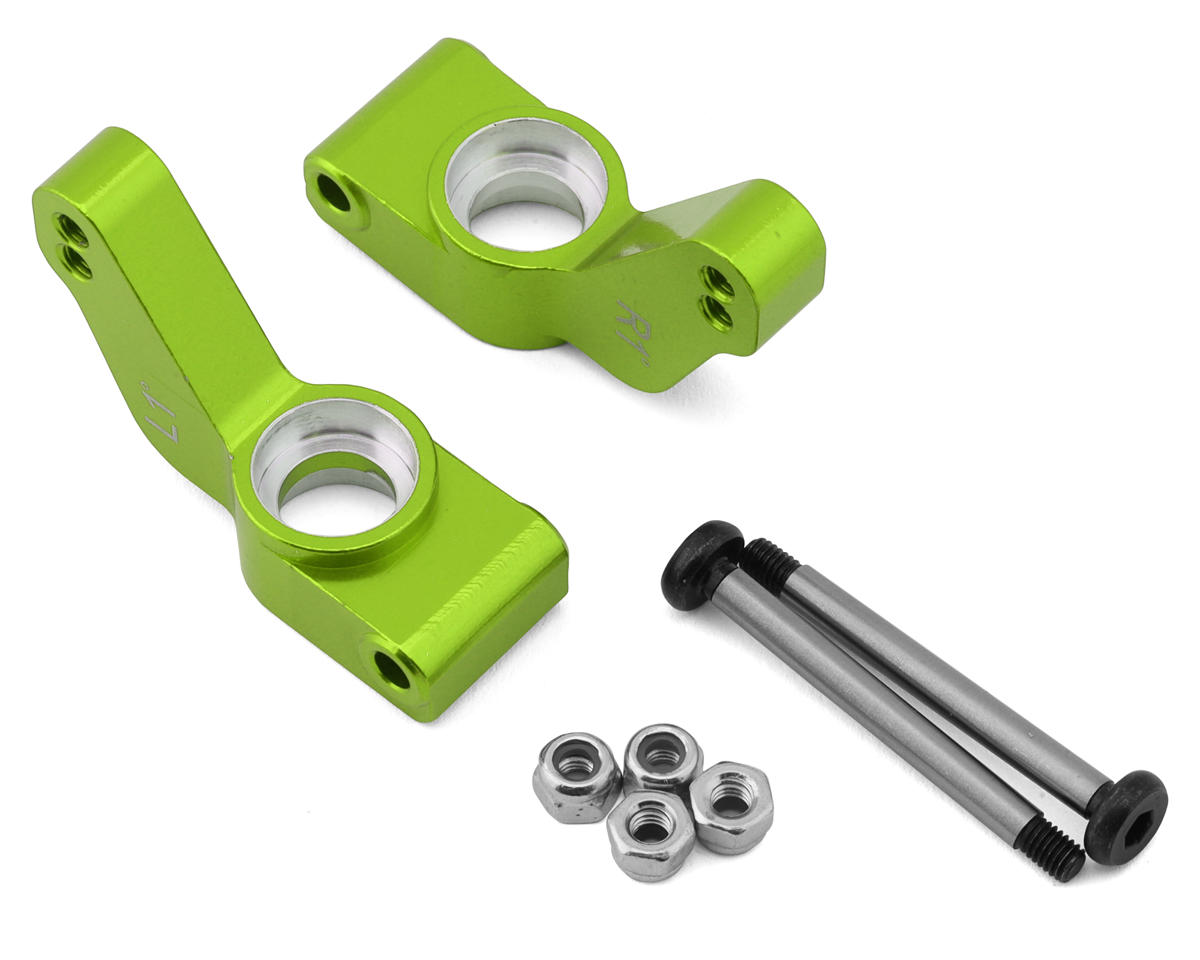ST Racing Concepts Aluminum Rear Hub Carriers for Traxxas Slash Modified (1°) (Green) (2)
